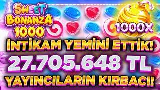 Sweet Bonanza 1000  Yeni Slot Oyunu  +27.700.000 TL SLOT DÜNYA REKORU ! DÜNYADA İLK EKRANLAR