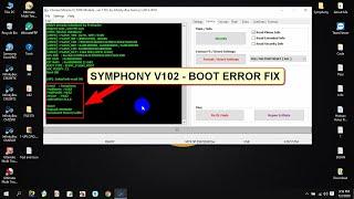 SYMPHONY V102 - BOOT ERROR FIX - BOOT FILE NOW!