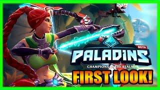 Quick Start Beginners Guide to Paladins! First Look Gameplay 2017 - Free to Play Tips + Tricks