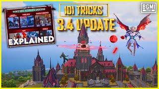 BGMI NEW UPDATE 3.4 - GUIDE, TOP 101 TIPS & TRICKS  - NATURAL YT