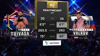 Alexander Volkov vs Tai Tuivasa | FULL FIGHT