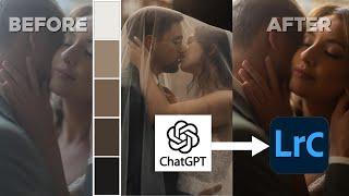 How to Convert Lightroom Presets from a photo using ChatGPT