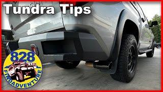 Tundra exhaust tip tips