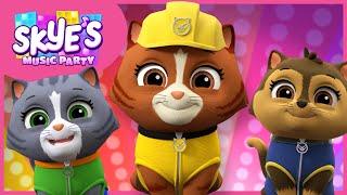 Meow, Meow!!! The Chaotic Kitty Song - Skye's Music Party - PAW Patrol Music Cartoons for Kids