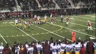 Marquese Martin-Hayes Jr - Loyola Academy 2010 Football Highlights