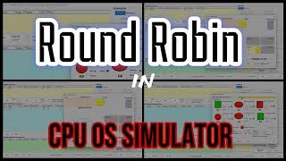 ROUND ROBIN Scheduling Algorithm for College| CPU OS Simulation Tutorial #cpu #roundrobin #simulator