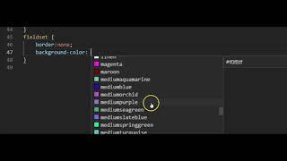 colorpicker in vscode