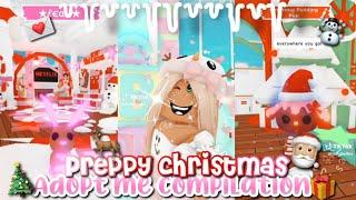 10 Minutes of PREPPY ADOPT ME CHRISTMAS TikTok Compilation!! ️ #preppyadoptme #adoptmeroblox