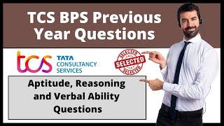 TCS BPS Aptitude Practise Paper | TCS BPS Sample Paper Question and Answer| TCS BPS Paper Solution