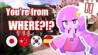 Polyglot in VRChat SHOCKS and TROLLS people by speaking their native language!