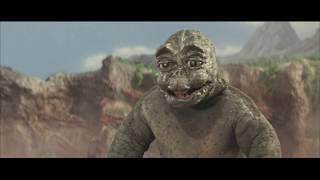 (RARE CLIP) Son of Godzilla ('67): Father Son Bonding Time Clip - Classic Japanese Monster Movies