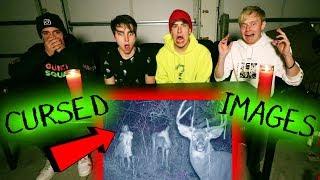 REACTING TO CURSED IMAGES & VIDEOS (scary) | Sam Golbach