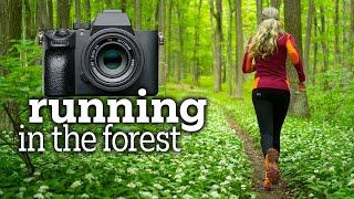 Photography vlog Episode II Running in the Forest comparison basic vs advanced equipment