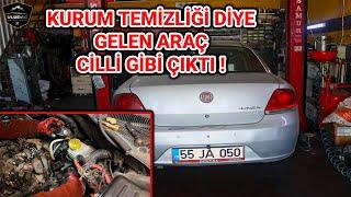 EGR | BOĞAZ KELEBEĞİ | EMME MANİFOLD KURUM TEMİZLİĞİ (Fiat Linea 1.3 Multijet Euro 4 Motor)