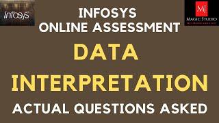 INFOSYS 2022/2023 - APTITUDE QUESTIONS (Data Interpretation) WITH SOLUTIONS by MJ (MUST DO)