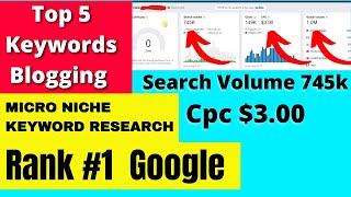 How to Find Low Competition Keyword 2020 - High Search Volume Keywords (Hindi)