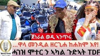 ዋላ መንደለይ ዘርግሐ ክልምን እየ "ጀነራል ወዲ ኣንጥሩ" ሓገዝ ሞተር ንኣካለ ጉድኣት TDF !