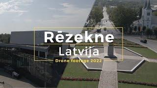 Rēzekne Latvija - 4K Drone Cinematic Footage 2022