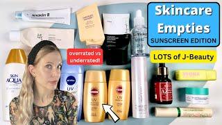 Skincare Empties: the Sunscreen Edition!