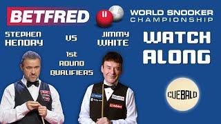 Live Watch Along - 2021 Betfred World Snooker Championship - Stephen Hendry vs Jimmy White