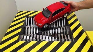 EXPERIMENT Shredding BMW X6 and Toys