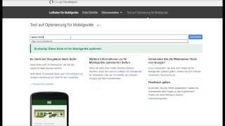 GRATIS Tipp Optimierung Ihrer Webseite für Mobil Geräte Handy Pad