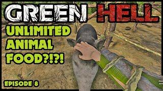 Animal Husbandry Update and Unlimited Food | How to Green Hell | Survival Tips PC EP.8