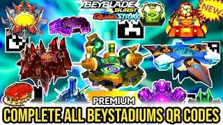 All BeyStadiums QR Codes Revealed! Beyblade Burst App | BEYBLADE BURST QUADDRIVE APP