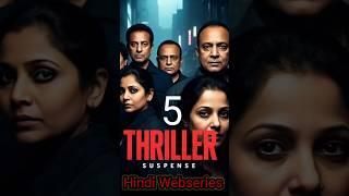 These are some best thriller suspense hindi webseries that everyone should watch.#hindi #review#