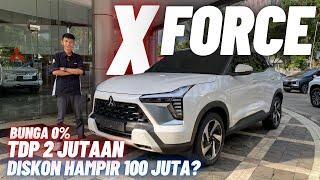 Beneran Diskon Hampir 100 Juta⁉️Review Mitsubishi XForce 1.5 Ultimate DS Diamond Sense Terbaru 2024