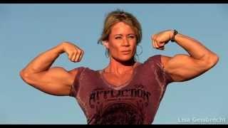 Lisa Giesbrecht Massive Female Bodybuilder with 18 inch biceps