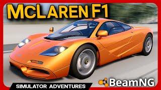 90s Supercar Legend: McLaren F1 - BeamNG Mod