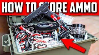 TOP SECRETS on How to Store AIRGUN AMMO and SCOPES Safely and Properly