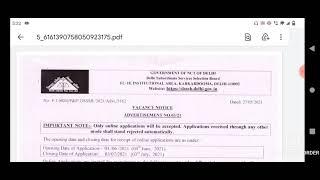 Dsssb New Vacancy 2021Detail Tgt English Tgt Sanskrit DSSSB New Post Tgt English By NISHA Sharma