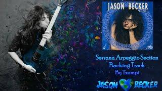 JASON BECKER - Serrana Sweep Picking/Arpeggios Section Solo Extended Backing Track (10 Minutes)