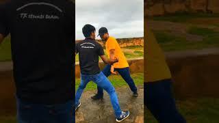 Short & Sweet in #gallefort one take fights seance video series/ TR stunts team #stunts #martialarts