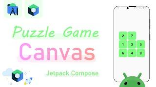 Puzzle Game | Jetpack Compose Canvas | Android Studio | Kotlin