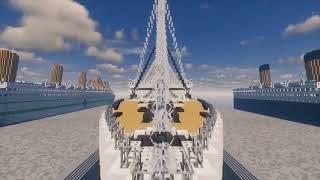 Minecraft "R.M.S Titanic" remake