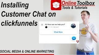 Installing manychat (customer chat widget) on your clickfunnels page
