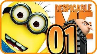 Despicable Me Walkthrough Part 1 (PSP, Wii, PS2) Intro Level - Tutorial