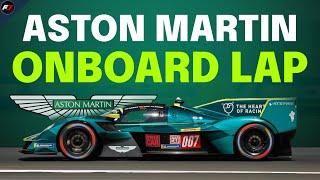 Aston Martin Valkyrie Le Mans Hypercar ONBOARD LAP of Lusail