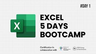 Day 1 | Introduction to Excel