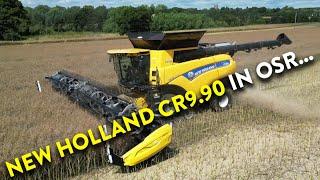 4Kᵁᴴᴰ Harvest 2024: Hillfairs Farmers' New Holland CR9.90 Revelation & Claas Axion 850 cutting OSR