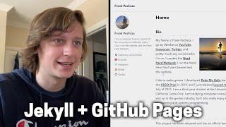 I Finally Updated My Website Using Jekyll and GitHub Pages | Website 2.0