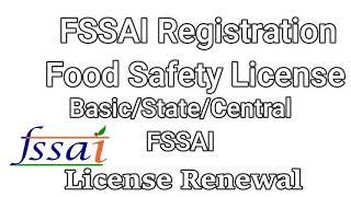 FSSAI Renewal - New Food License Registration in chennai and tamil nadu 2021 9003146534 / 8939690022