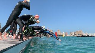 DOHA - Men's Elite 10km Open Water Swim Race - FINA Marathon Swim World Series.  ‍️‍️‍️