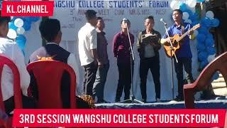 wangshu college students forum. 22/12/2023.spl no.K.Alih & friends