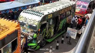 XRATED, PHENOMENAL, GUNIT, AMBUSH, BVB, MATRIX spotting coolest matatus in Nairobi Kenya.