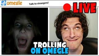 TROLLING EVERYONE ON OMEGLE... LIVE!  @Bosnov