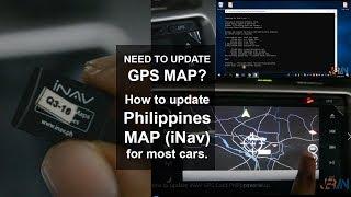 How to update iNAV GPS Card map (Any car in Philippines -Toyota,Mitsu, Ford,Nissan, Honda,Isuzu,etc)